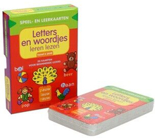 Leg og lær kort - lær at læse bogstaver og ord (5+)