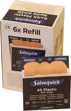 Plåsterrefill Salvequick Plastic Cederroth 6036 6-pack