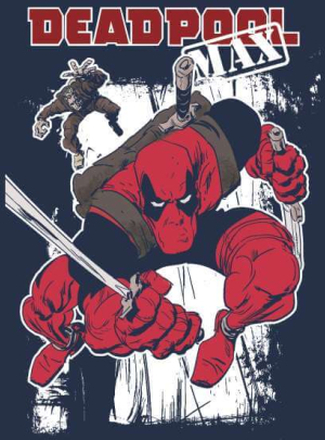 Marvel Deadpool Max Hoodie - Navy - XL