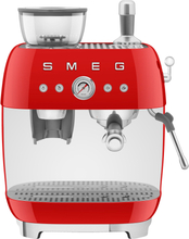 Smeg EGF03 Manuell espressomaskin, rød