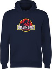 Jurassic Park Logo Hoodie - Navy - S