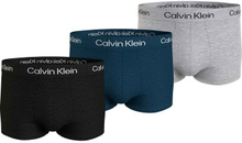 Calvin Klein Kalsonger 3P Stencil Logo Cotton Stretch Trunk Flerfärgad bomull Small Herr