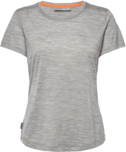 "W Sphere Ii Ss Tee Sport T-shirts & Tops Short-sleeved Grey Icebreaker"