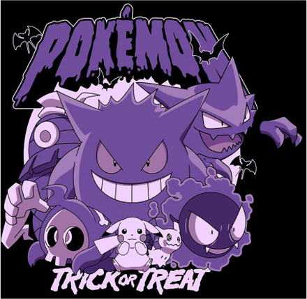 Pokémon Trick Or Treat Kids' Hoodie - Black - 7-8 Jahre - Schwarz