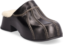 Addie Black Mules Shoes Mules & Slip-ins Heeled Mules Black MIISTA