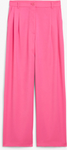 High waist wide leg trousers - Pink