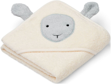 Albert Hooded Towel Home Bath Time Towels & Cloths Towels Cream Liewood