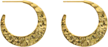 Debbie Accessories Jewellery Earrings Hoops Gold Nuni Copenhagen