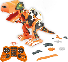 Xtreme Bots Rex Dino Bot Toys Interactive Animals & Robots Robots Multi/mønstret Xtrem Bots*Betinget Tilbud