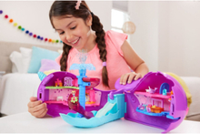 Polly Pocket Sparkle Cove Adventure™ Narwhal Adventurer™ Boat Toys Playsets & Action Figures Movies & Fairy Tale Characters Multi/mønstret Polly Pocket*Betinget Tilbud