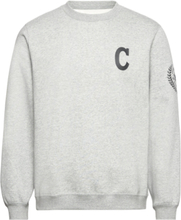 Chuck Retro Graphic Crew Sport Sweatshirts & Hoodies Sweatshirts Grey Converse