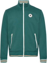 "Converse Script Poly Jacket Sport Sweatshirts & Hoodies Sweatshirts Green Converse"