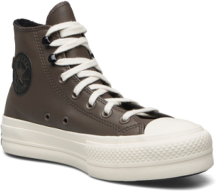 Chuck Taylor All Star Lift Sport Sneakers High-top Sneakers Brown Converse