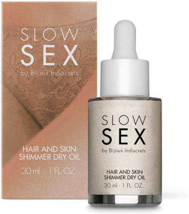 Hair And Skin Shimmer Dry Oil - Slow Sex