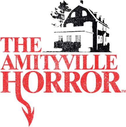 The Amityville Horror Vintage Logo Unisex Ringer T-Shirt - White/Black - M - White/Black