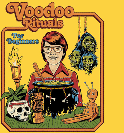 Voodoo Rituals For Beginners Men's T-Shirt - Yellow - L - Yellow