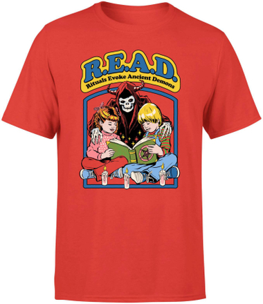 R.E.A.D Men's T-Shirt - Red - XL - Red