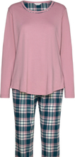 Cotton Flannel Pyjamas Pyjamas Nattøj Pink Lady Avenue