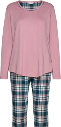 Cotton Flannel Pyjamas Pyjamas Nattøj Pink Lady Avenue