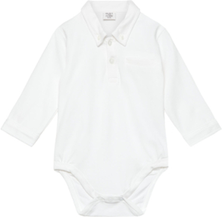 Basil Bodies Long-sleeved White Hust & Claire