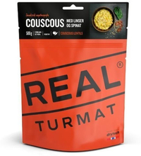 Real Turmat Couscous with Lentils and Spinach