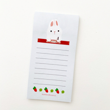 The Little Red House Bunny Lined Sticky Note
