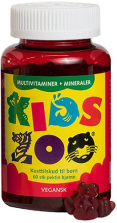 Kids Zoo Multivitamin+Mineraler vegansk 60st