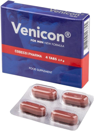 Cobeco: Venicon for Men, 4 tabletter