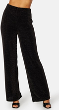 BUBBLEROOM Petronella sparkling trousers Black / Gold XS