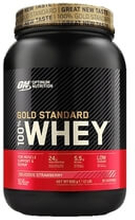 100% Whey Gold Standard, 908 g, Delicious Strawberry