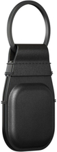 Nomad AirTag Leather Keychain zwart