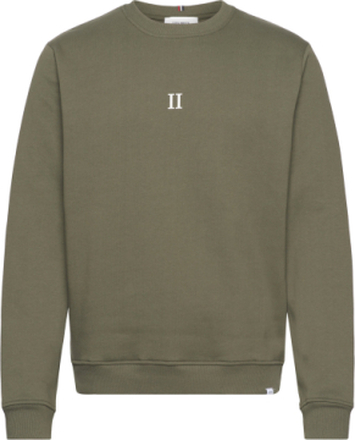 Mini Encore Sweatshirt Tops Sweatshirts & Hoodies Sweatshirts Khaki Green Les Deux