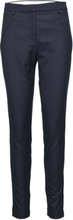 Angelie Pure Trousers Suitpants Marineblå FIVEUNITS*Betinget Tilbud