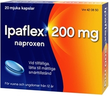 Ipaflex 200 mg (Läkemedel) 20 kapslar