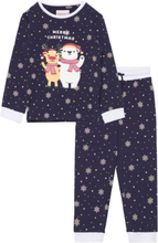 Best Friends Christmas Pyjamas Kids Pyjamassæt Navy Christmas Sweats