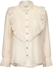Springsll Shirt Ls Tops Shirts Long-sleeved Cream Lollys Laundry