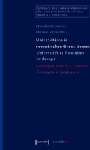 Universitäten in europäischen Grenzräumen / Universités et frontières en Europe