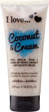 I love… Coconut & Cream Exfoliating Shower Smoothie - 200 ml