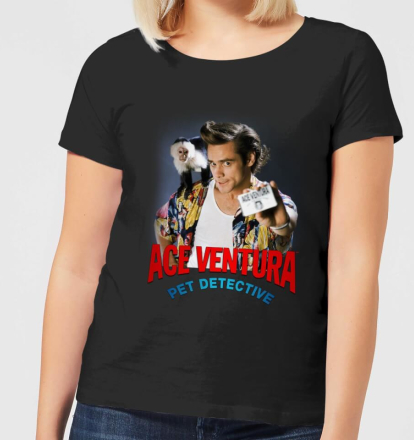 Ace Ventura I.D. Badge Women's T-Shirt - Black - 5XL - Black