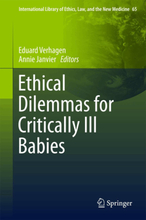 Ethical Dilemmas for Critically Ill Babies