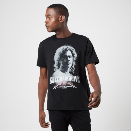 Stranger Things Billy Hargrove Men's T-Shirt - Black - 4XL - Black