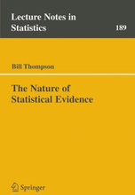 The Nature of Statistical Evidence