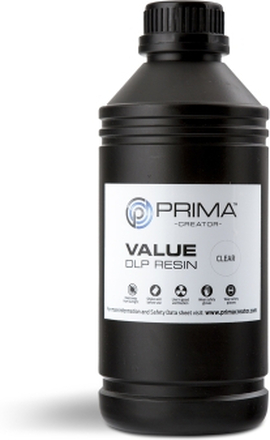 Prima PrimaCreator Value DLP / UV Resin 1000 ml Klar