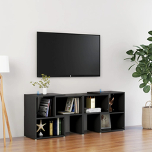 vidaXL TV-bänk svart 104x30x52 cm konstruerat trä