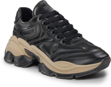 Sneakers Bronx Platform sneaker 66462B-P Black/Grey 775