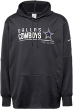 Dallas Cowboys Mens Nike Therma Pullover Hoodie Hettegenser Genser Svart NIKE Fan Gear*Betinget Tilbud