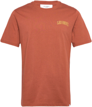 Blake T-Shirt T-shirts Short-sleeved Korall Les Deux*Betinget Tilbud
