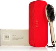 Ghd Glide Hot Brush In Champagne Gold Beauty Women Hair Tools Heat Brushes Gold Ghd
