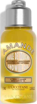Almond Shower Oil 75Ml Beauty Women Skin Care Body Body Oils Nude L'Occitane