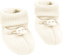 Booties, Merino Wool, Offwhite Shoes Baby Booties Cream Smallstuff